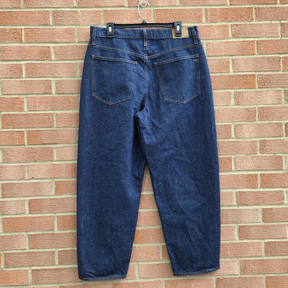 NWT Madewell High Rise Jeans - Deep Indigo - Picture 3 of 7